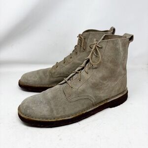 Clarks Originals Desert Mali Mens Size 13 Taupe Suede Chukka Boots Crepe Sole